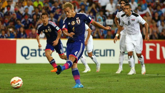 Honda’s penalty proved enough for the defending champions.