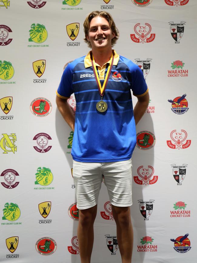 Dylan Brasher won the Ralph Wiese Medal. Picture: Roz Lavercombe.