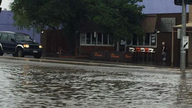 Corner of Evans and Station streets, Sunbury. Picture: Heather