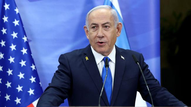 Israel's Prime Minister Benjamin Netanyahu. Picture: AFP