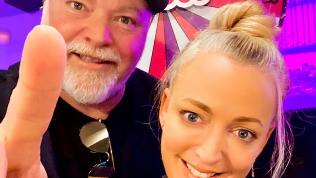 Kyle Sandilands and his on- air partner Jackie O to be beamed into Melbourne next year to justify their $200m 10-year deal. Picture: Instagram