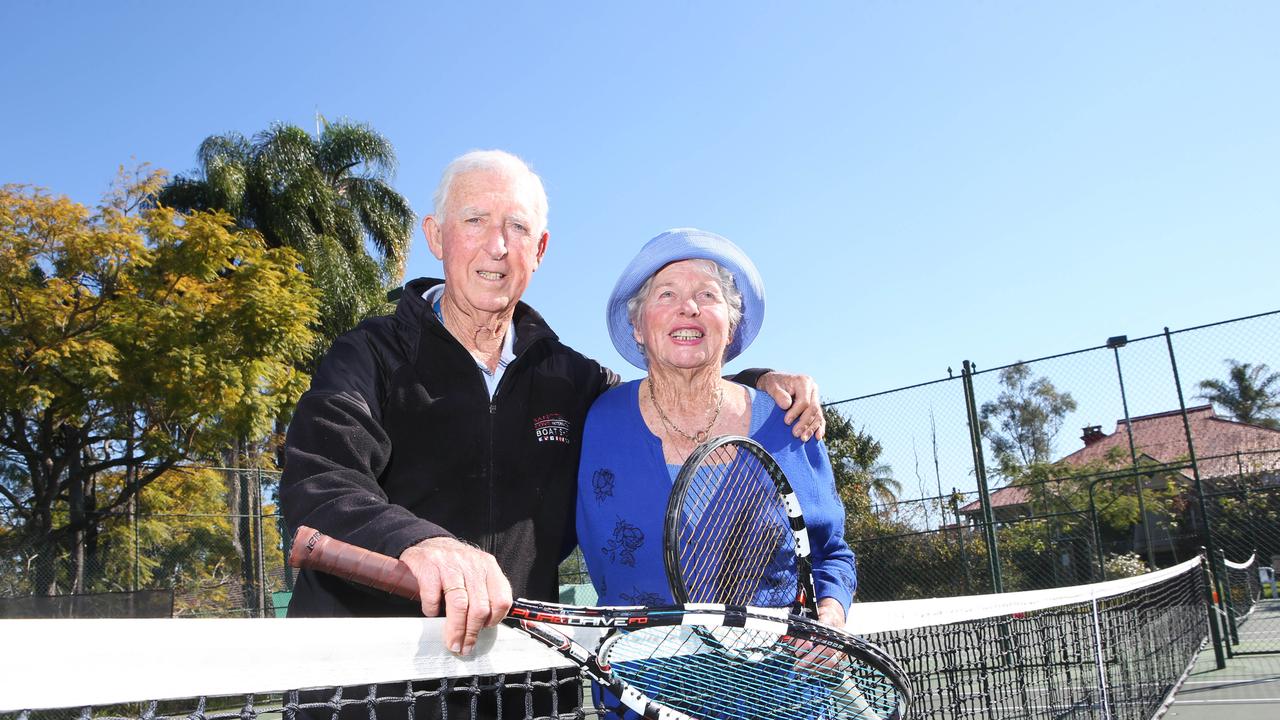 Trevor and Daphne Fancutt, love of the game. Photo Ric Frearson