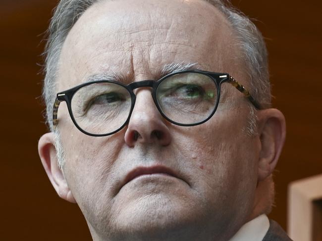 CANBERRA, Australia - NewsWire Photos - July 1, 2024: Prime Minister Anthony Albanese during the Governor General Swearing In ceremony at Parliament House in Canberra. Picture: NewsWire / Martin Ollman