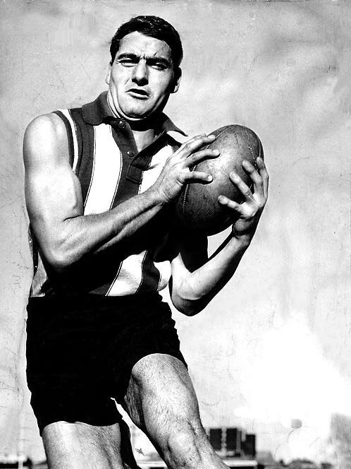 Albert Mantello during his playing days in 1958.