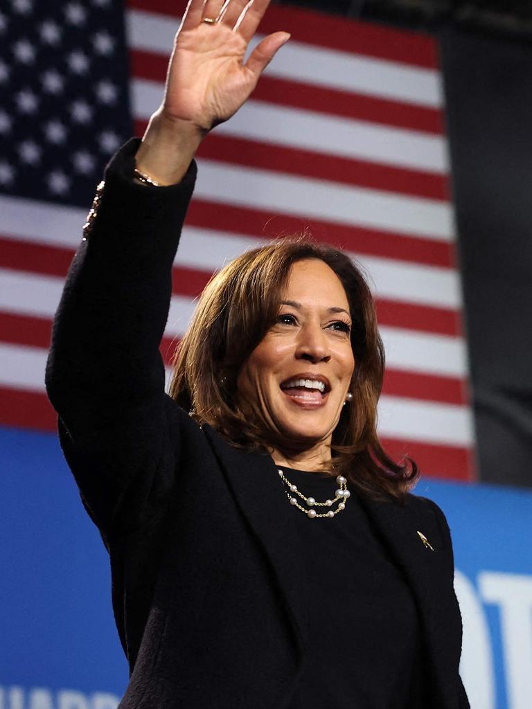 His vote went to Kamala. Picture: by Michael M. Santiago / GETTY IMAGES NORTH AMERICA / Getty Images via AFP