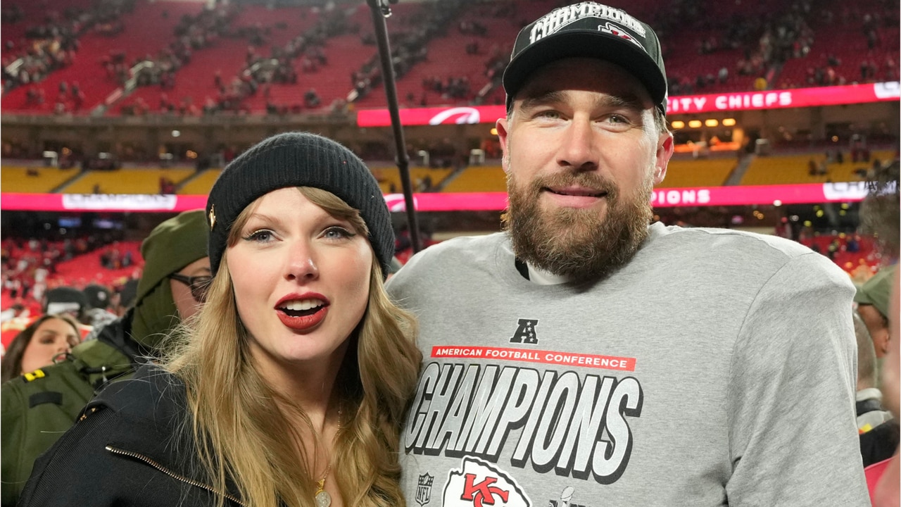 IN CASE YOU MISSED IT: Travis Kelce asked if he'll propose to Taylor Swift during Super Bowl