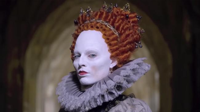 Margot Robbie in Mary Queen of Scots. Picture: Focus Features