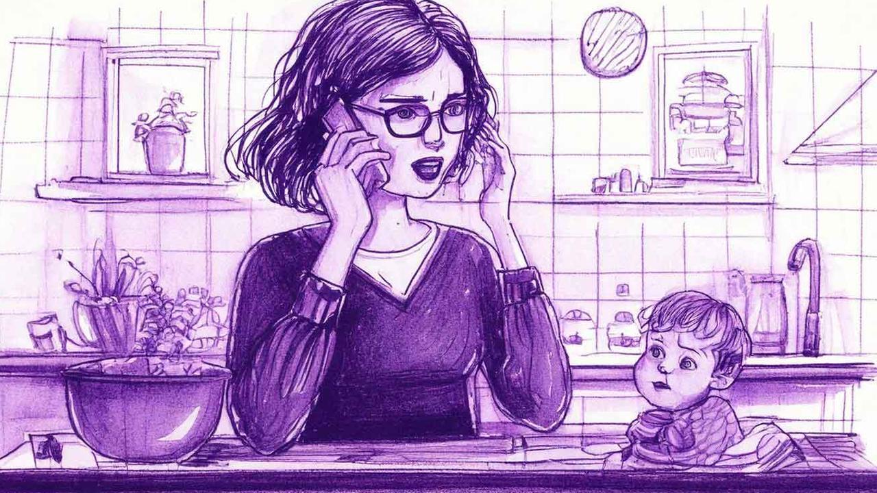 Experts say the child support system is being weaponised. Picture: AI generated