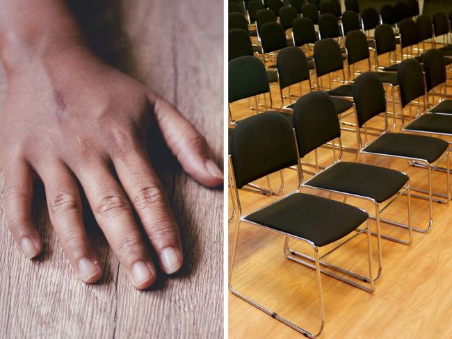 ‘Parents look confused’ when asked to put their hands on the ground. Picture: iStock