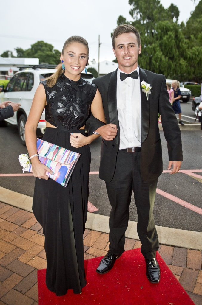 ( From left ) Eliza Wilson and Will Choice. Picture: Nev Madsen