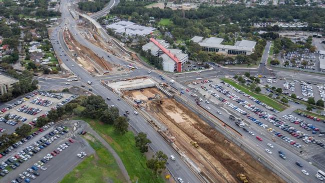 The Treasurer said the $2.6 billion South Rd project won’t be affected. Picture: DPTI