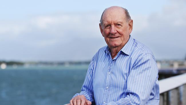 Portrait of Skyrail founder and Cairns business identity George Chapman at Trinity Inlet. Picture: BRENDAN RADKE