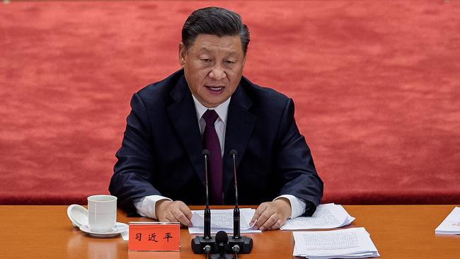 Chinese President Xi Jinping. Picture: AFP