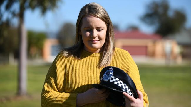 Rechelle McCartney was bitten by a woman during an arrest. Picture: Steve Huntley