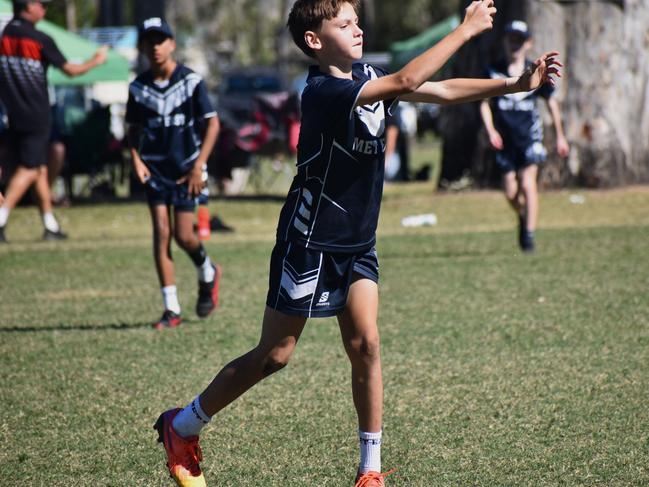 Queensland Representative School Sport state 10-12 years touch championships, Met West versus Met East at Cyril Connell Fields, Rockhampton, on June 7, 2024.