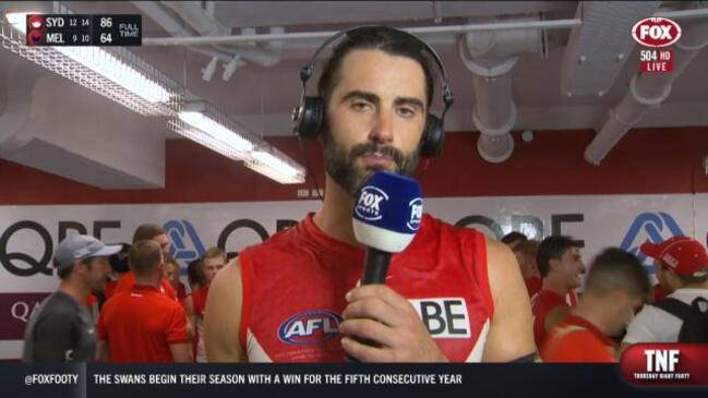 Brodie Grundy discusses settling into Swans life