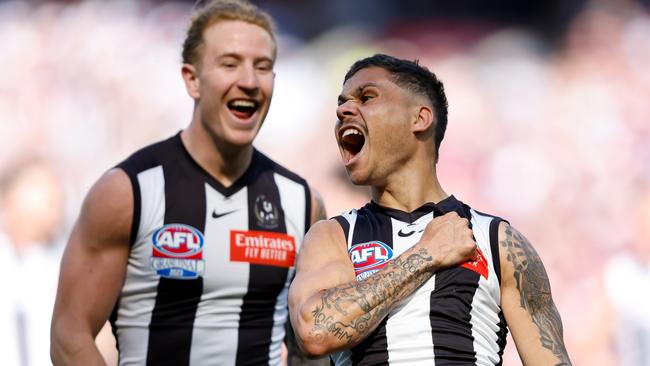 Bobby Hill won the Norm Smith Medal. Picture: Dylan Burns/AFL Photos via Getty Images