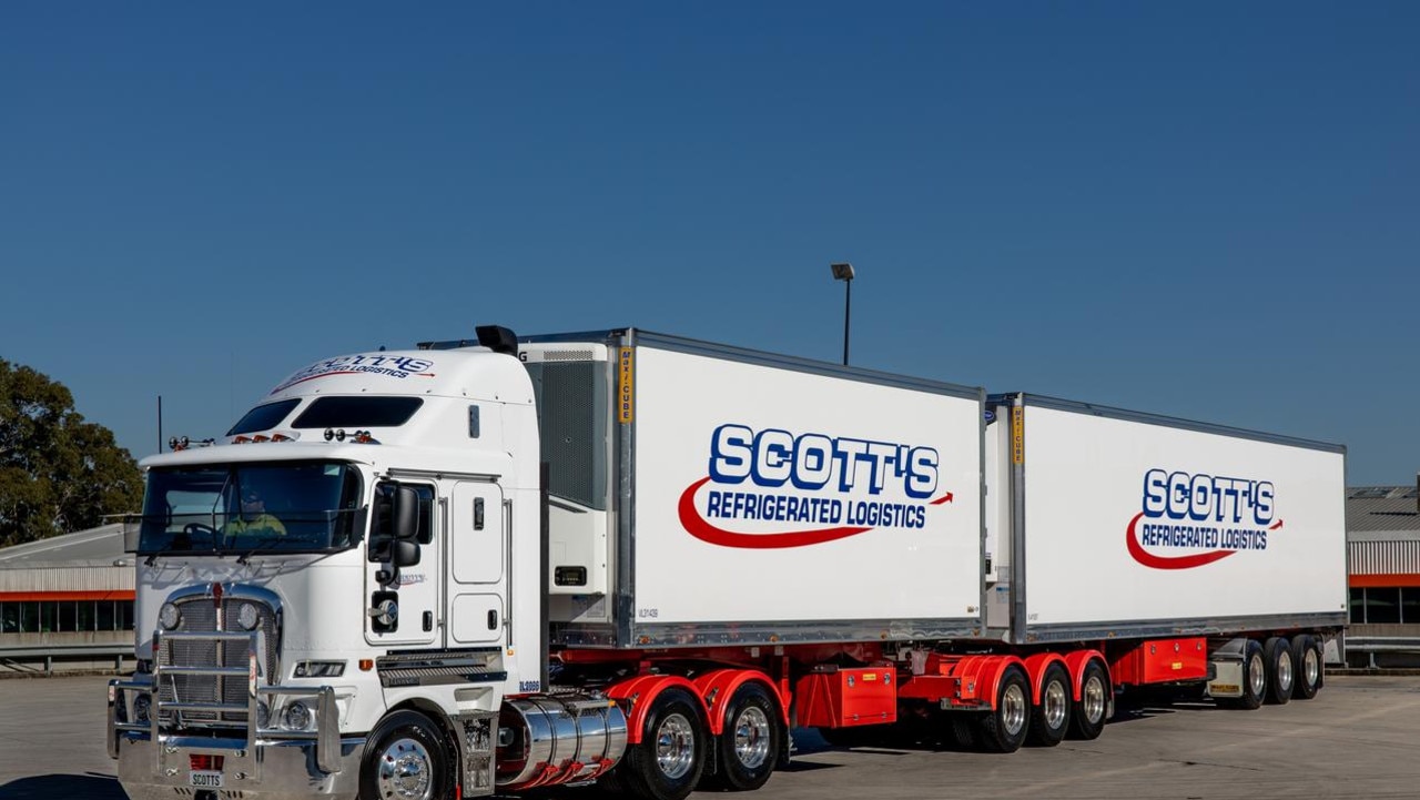 Scotts employed 1500 people with the business running 500 trucks and 1500 trailers from 24 warehouses.