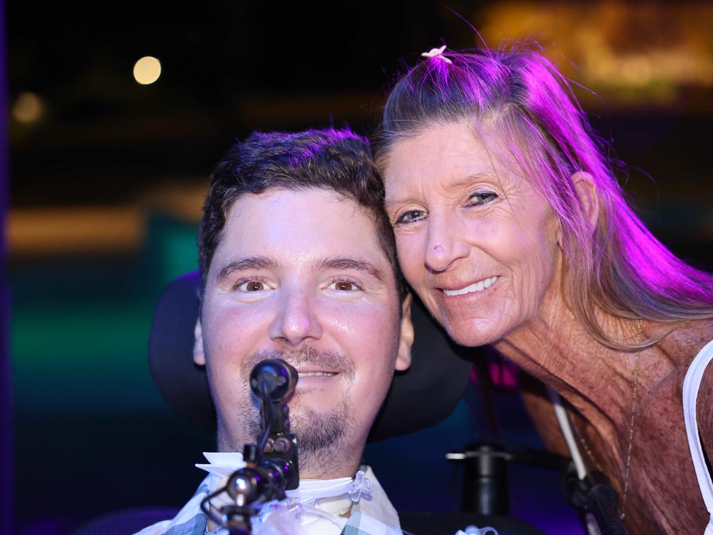 Kurt Drysdale and Sonya Drysdale at the Perry Cross Spinal Research Foundation celebration at HOTA. Picture, Portia Large.