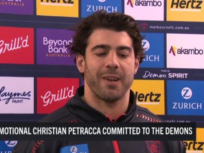 Emotional Petracca committed to the Dees