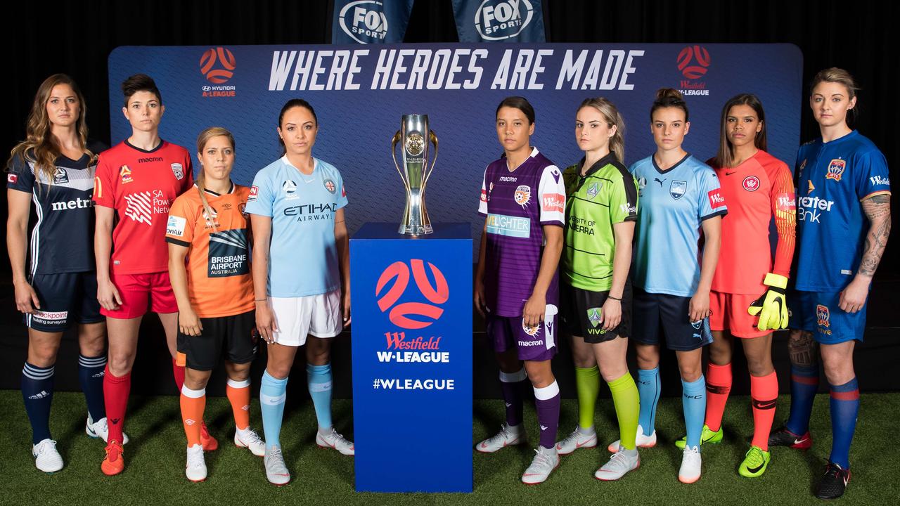 Westfield W-League stars. (Photo by Mark Metcalfe/Getty Images)