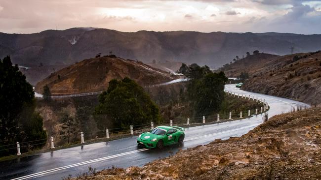 Porsche’s Cayman GT4 is built for motorsport.