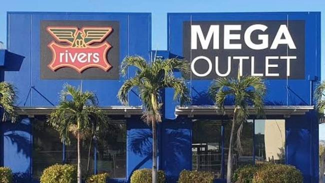 A number of stores operating under the Rivers brand will also shut. Picture: Supplied.