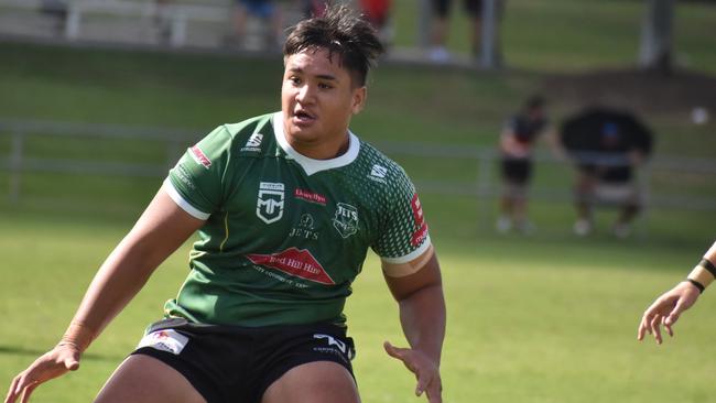 Meninga Cup semi-final action between the Ipswich Jets and Townsville Blackhawks. Saturday April 15, 2023.