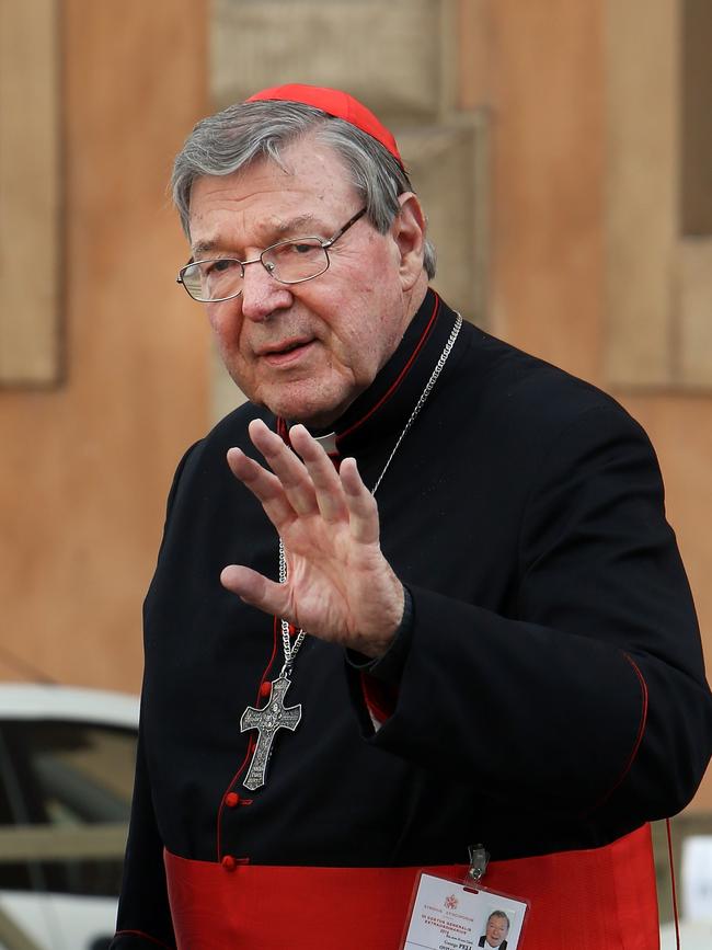 The late Cardinal George Pell. Picture: Franco Origlia/Getty Images