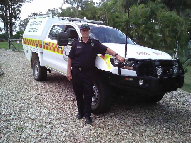 Roy Nicholls had to leave his truck at the Glenwood service station to run back to the fire brigade after his fuel card declined. When he returned, the station attendant told him a "Good Samaritan" had already paid for the fuel.