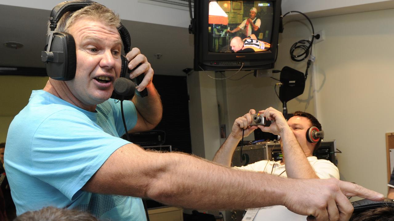 Danny Frawley in the Triple M box.