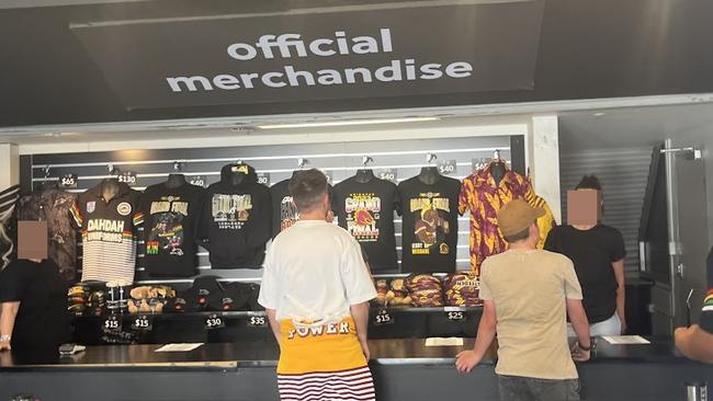 Accor Stadium failed to sell NRLW merchandise on Grand Final day. Picture: NCA NewsWire