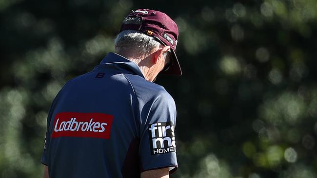 It’s been a tough week for Brisbane Broncos coach Wayne Bennett. Picture: Liam Kidston.