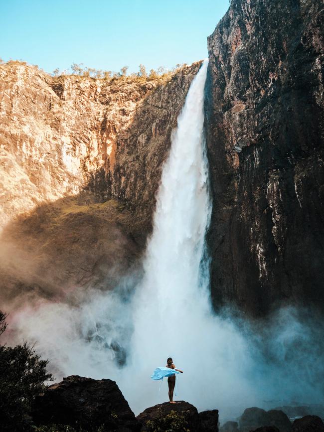 Wallaman Falls near Ingham, Hinchinbrook Shire.