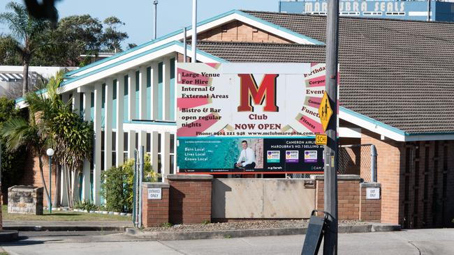 The M Club at the site of the former Maroubra Bowling Club. Picture: Monique Harmer