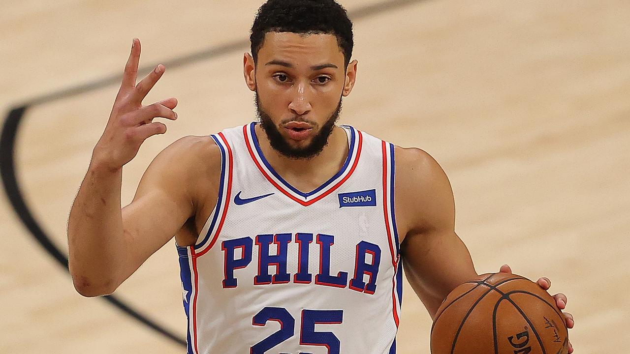 Ben Simmons’ career at the Philadelphia 76ers could be on the line in game seven of the Eastern Conference semi-finals. Photo: Getty Images