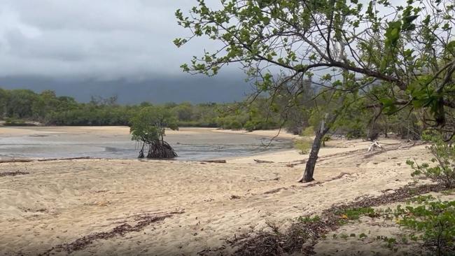 The search focused on coastal bushland east of Yarrabah. Picture: Queensland Police Service