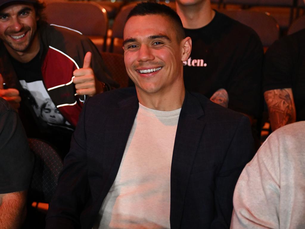 Tszyu spoke about the rematch as a member of the crowd for the Harry Garside and Sam Goodman fights at Sydney’s Hordern Pavilion. Picture: No Limit Boxing
