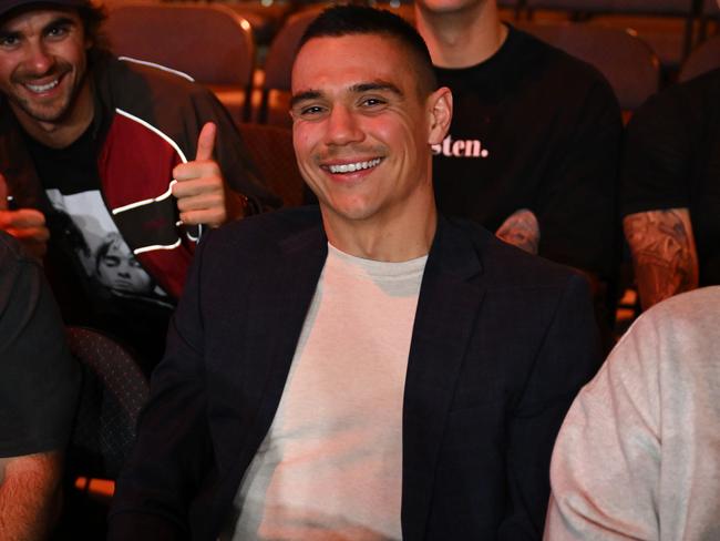 Tszyu spoke about the rematch as a member of the crowd for the Harry Garside and Sam Goodman fights at Sydney’s Hordern Pavilion. Picture: No Limit Boxing