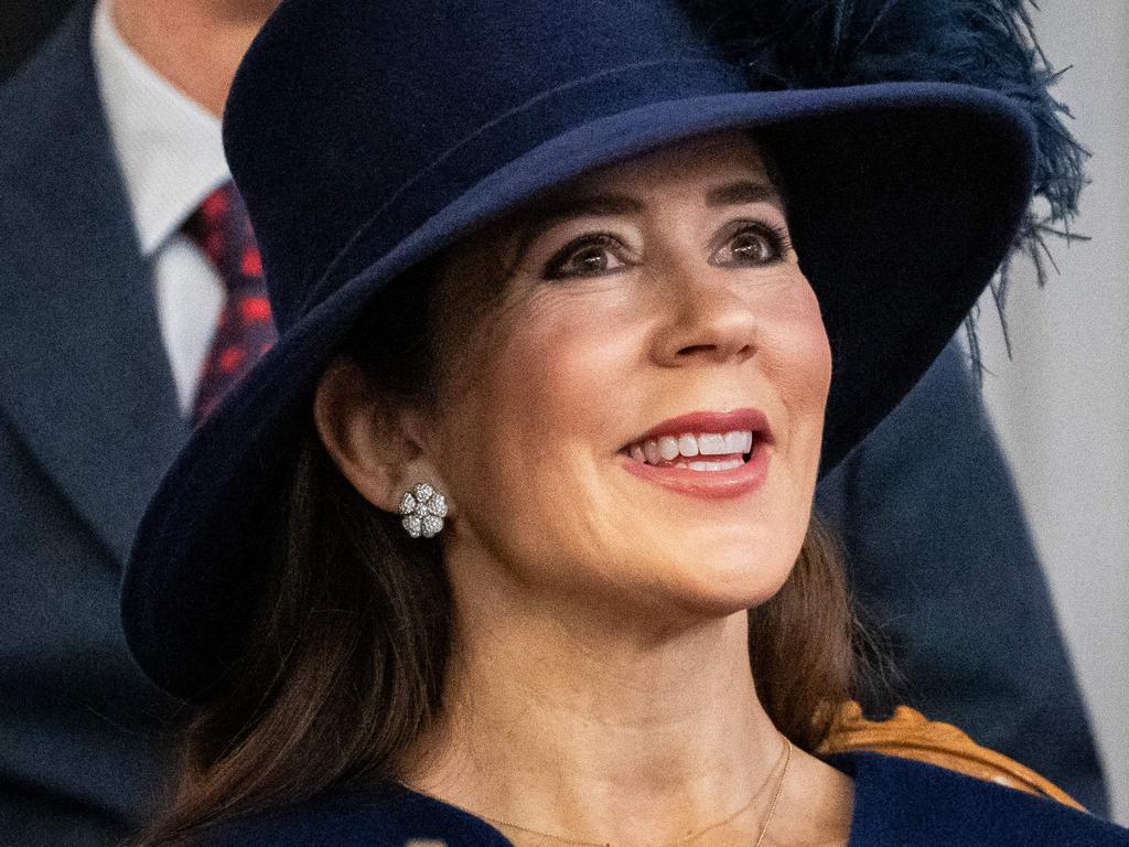 Queen Mary of Denmark attends a session of the Folketing, the Danish parliament, at the Folketingsalen at Christiansborg Palace in Copenhagen. Picture: AFP