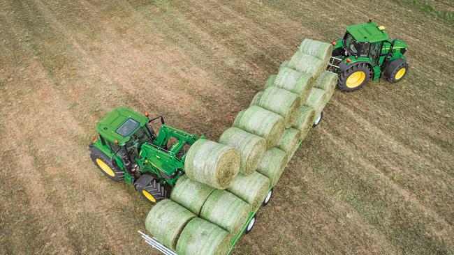 John Deere's Netwrap range is available to order from Brandt dealerships.