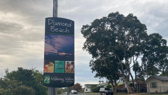 The drowning incident occurred at Diamond Beach