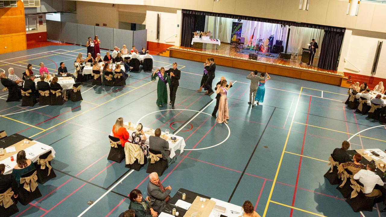 It was smiles all around at the 2022 Gympie Show Ball. Photo: Contributed