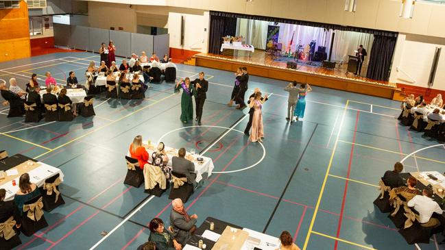 It was smiles all around at the 2022 Gympie Show Ball. Photo: Contributed