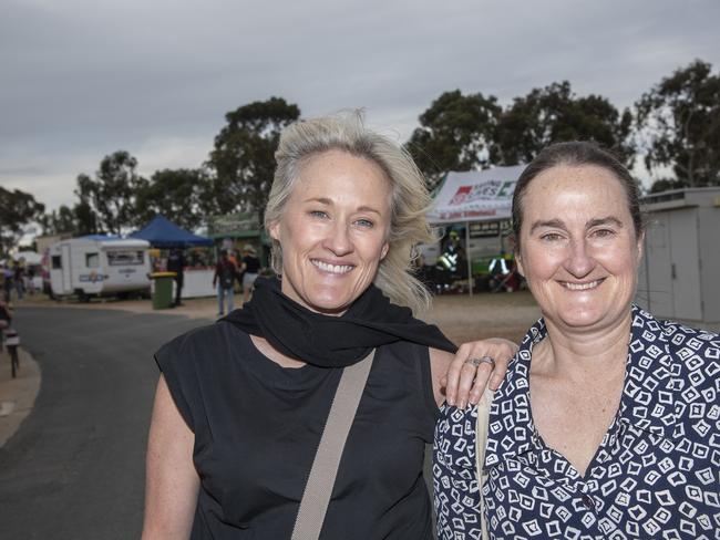 Moira Fogarty &amp; Karen Fogarty 2024 Swan Hill Show Picture: Noel Fisher.