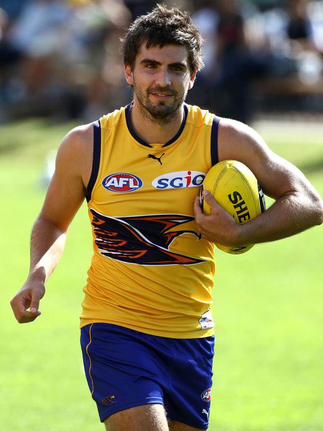 Andrew Gaff is ultra-consistent. Picture: Mark Dadswell