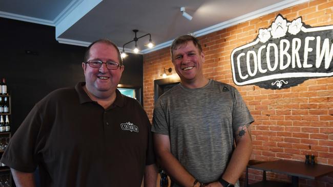 Robin Adams and Grant Collins co-owners of Cocobrew.