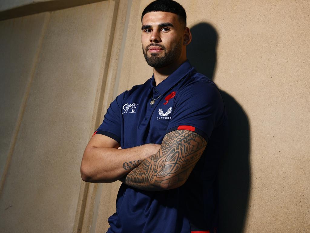 Terrell May has re-signed with the Roosters. Picture: Richard Dobson