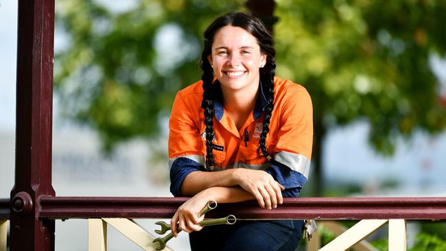 2020 TAFE Trade Excellence Award as the Automotive and Engineering Apprentice of the year; Abi Winter 23. Picture: Alix Sweeney