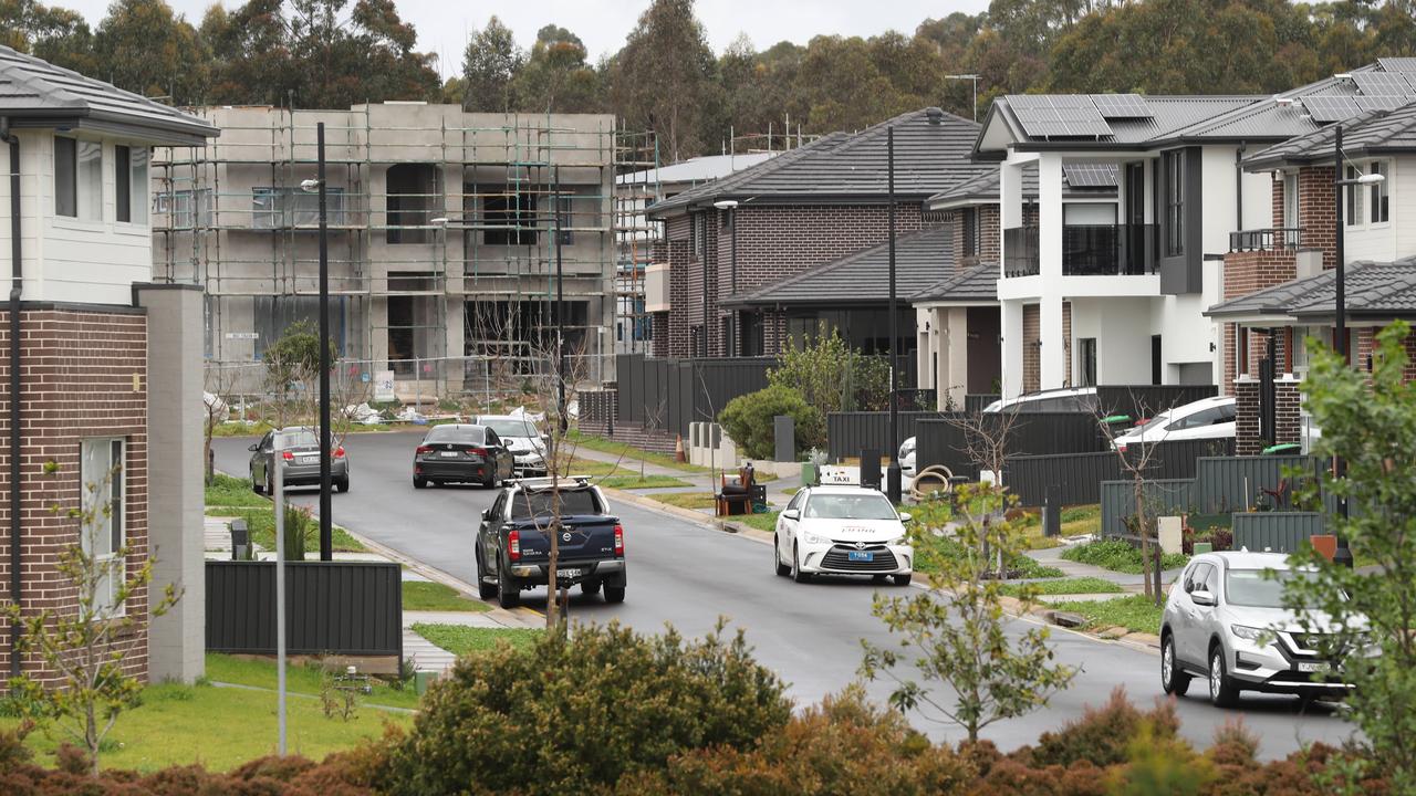 Sydney looks to be the most vulnerable to house price correction. Picture: David Swift/NCANewsWire